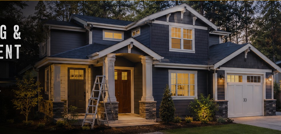 Exterior home improvement project